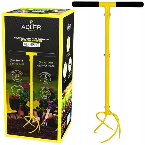 Kultywator ręczny Spulchniacz gleby Ogrodowy Sadownik Aerator Usuwa na Arena.pl