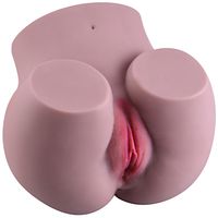 Brązowy Masturbator Męski Sztuczna Wagina Anus Pochwa Sex Replika 2 Kg