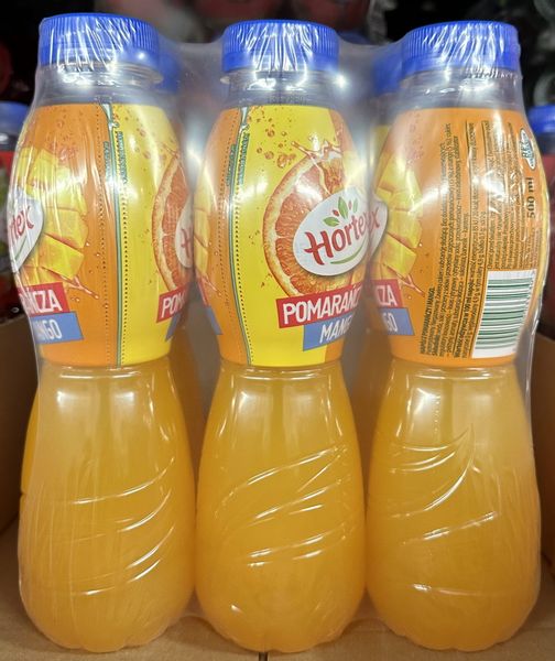 Hortex pomarańcza-mango 500ml - karton zdjęcie 1