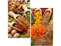 60X60CM FESTIWAL PRZYPRAW DWU OBRAZ ŚCIAN