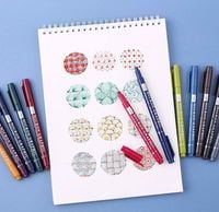 cienkopisy szkicowanie kreślarskie 0,5mm 12szt kol
