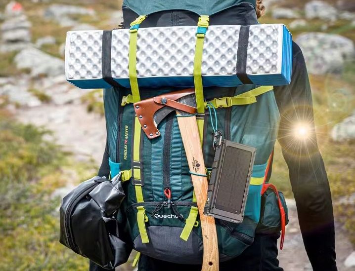 POWERBANK ŁADOWARKA SOLARNY INDUKCJA 36000mAh 8xUSB LATARKA 2x LED USB-C PD zdjęcie 16