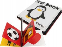 Książeczka edukacyjna do kąpieli DLA DZIECI DO WANNY WODOODPORNA 10 stron