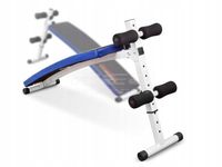 >ŁAWKA ŁAWECZKA TRENINGOWA SKOŚNA NEO-SPORT DO ĆWICZEŃ DOMOWA NA SIŁOWNIE