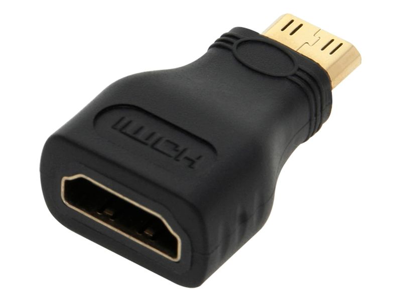 Przejściówka hdmi wtyk mini - hdmi gniazdo zdjęcie 1