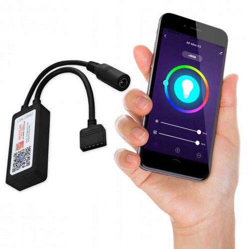 STEROWNIK RGBW TAŚM LED WiFi APLIKACJA SMART TUYA zdjęcie 1