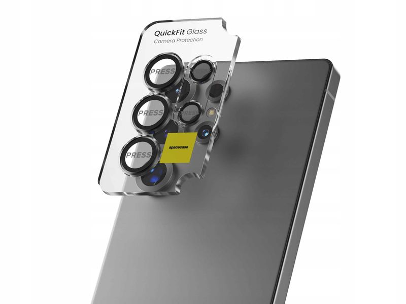 Spacecase Quickfit Camera Galaxy S25 Ultra Silver zdjęcie 5