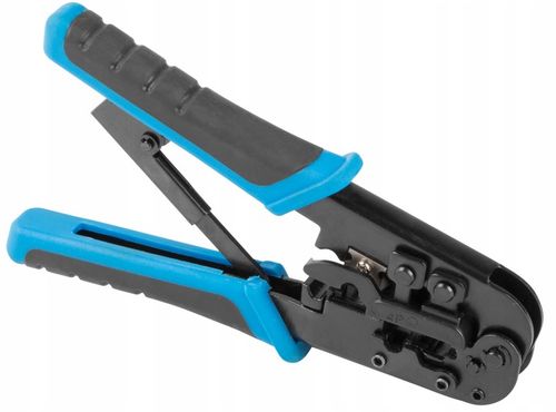 ZACISKARKA ZACISKACZ WTYKÓW RJ45 LAN 3w1 RJ45 RJ11 RJ12 ŚCIĄGACZ DO SKRĘTKI na Arena.pl