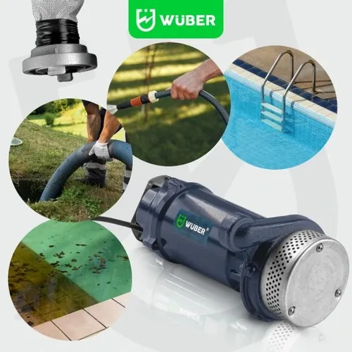 POMPA DO WODY BRUDNEJ CZYSTEJ SZAMBA ŚCIEKÓW Z SITKIEM ZANURZENIOWA 1" na Arena.pl