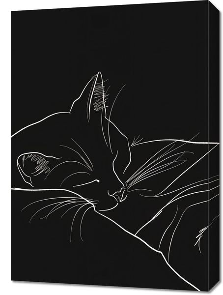 Obraz 50x70cm Nocny Spokój zdjęcie 1