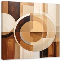 Obraz do salonu sypialni biura, Abstrakcyjne geometryczne 50x50