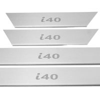 Listwa progowa HYUNDAI I40 Stal nierdzewna 304 mat 4szt