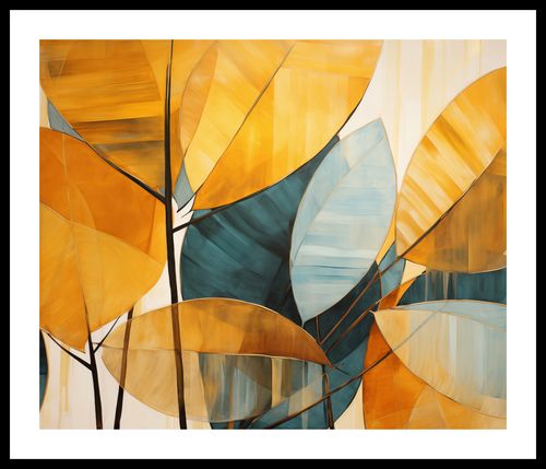 Plakat 60x50cm Harmonia Odcieni na Arena.pl