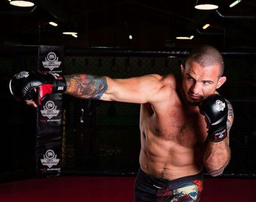 RĘKAWICE DO MMA SPARINGOWE CHWYTNE KRAV MAGA NA TRENING GRAPPLINGOWE na Arena.pl