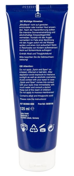 Krem Do Depilacji - Blitzblank, 125Ml zdjęcie 3