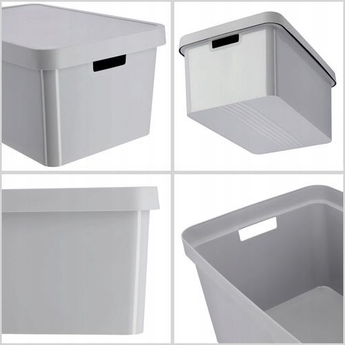 Curver Pojemnik Pudełko Z Pokrywką 45 L Szary na Arena.pl