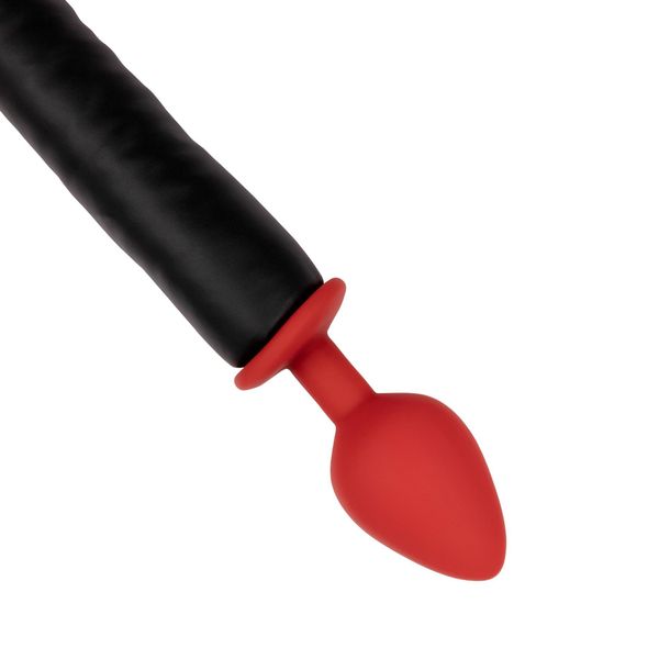 Silicone Anal Plug Devil's Tail zdjęcie 4
