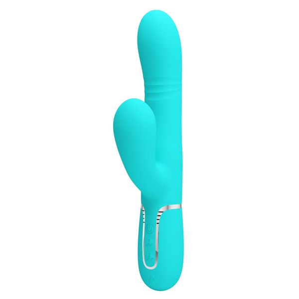 Pretty Love - Mariana Light Blue, 7 Vibration Functions, 7 Thrusting Setti zdjęcie 3