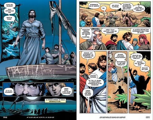 Biblia komiks - Pamiątka Pierwszej Komunii Świętej na Arena.pl