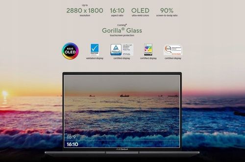 Laptop Asus ZenBook UM3402YA-WS74T Ryzen 7 7730U 14 OLED 16GB 512GB SSD W11 na Arena.pl