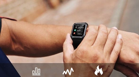 CUBOT C2OPRO SMARTWATCH PANCERNY PULS ROZMOWY TEL zdjęcie 3