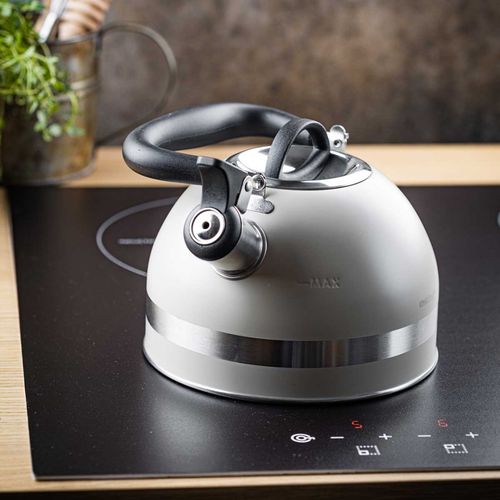 czajnik 1,8l z gwizdkiem kinghoff kh-1854 beżowy na Arena.pl