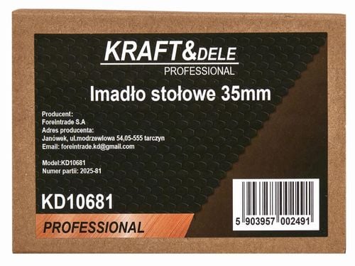 Imadło stołowe 35mm KD10681 na Arena.pl