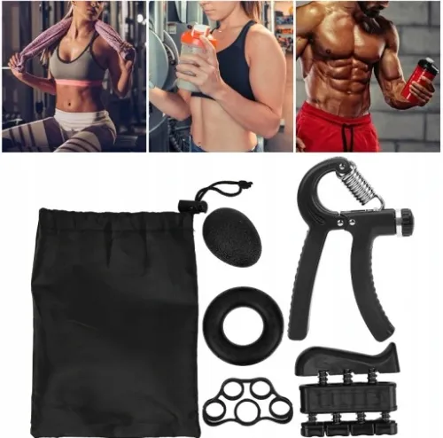 ŚCISKACZ DO RĄK TRENER DŁONI PALCÓW ZESTAW REHABILITACJYJNY REGULACJA na Arena.pl