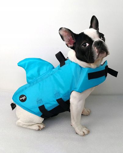 KAPOK KAMIZELKA RATUNKOWA DLA PSA do Wody Rekin S Ubranko do Pływania Fazoo na Arena.pl