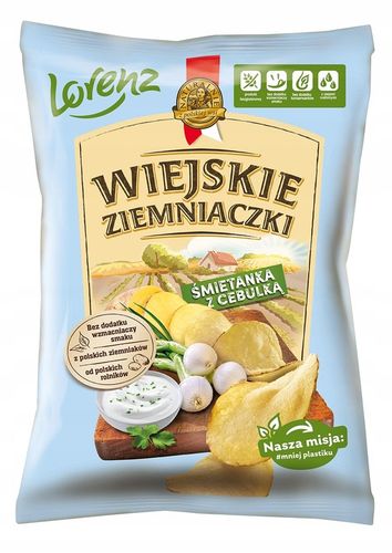Zestaw Chipsy Wiejskie Ziemniaczki MIX 6+1 Gratis (7x130g) na Arena.pl