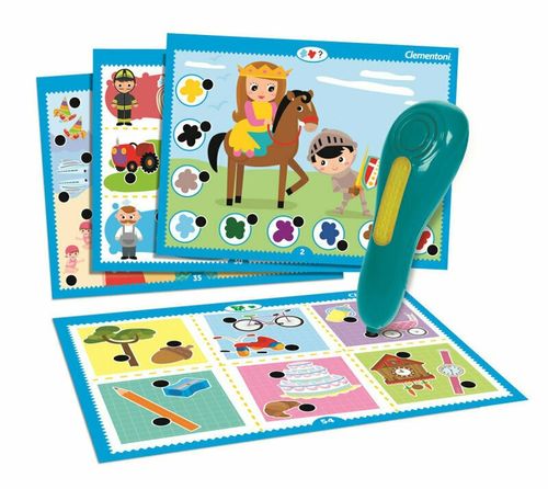 CLEMENTONI MÓWIĄCE PIÓRO 500 PYTAŃ DLA PRZEDSZKOLAKA 3-5 lat na Arena.pl