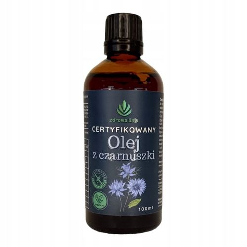 PROMOCJA Certyfikowany olej z czarnuszki 100ml TERMIN 30.06.2024 na Arena.pl