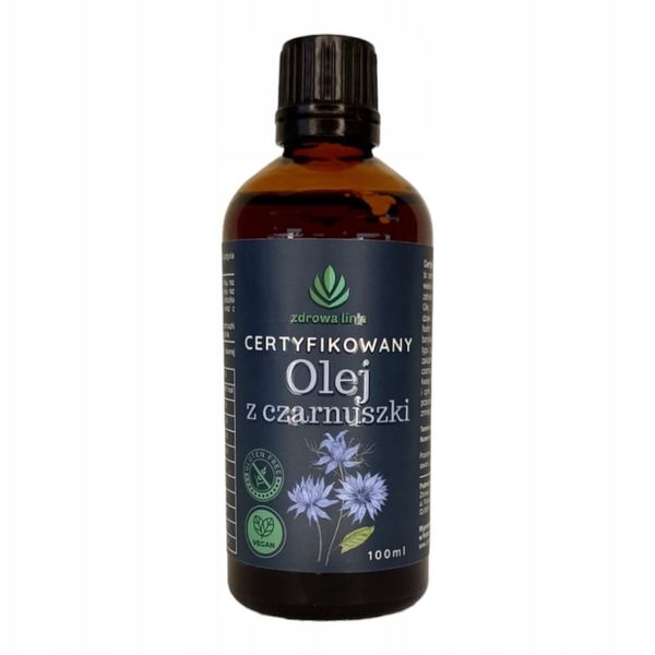 PROMOCJA Certyfikowany olej z czarnuszki 100ml TERMIN 30.06.2024 zdjęcie 5