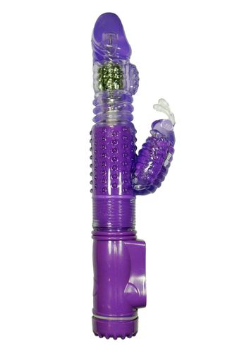 Wibrator-Królik, Wibracja/Rotacja/Góra-Dół 36 Funkcji Fioletowy na Arena.pl