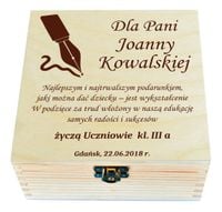 Prezent dla nauczyciela wychowawcy PODZIĘKOWANIE