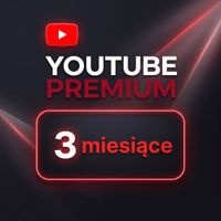 YOUTUBE PREMIUM - SUBSKRYPCJA 3 MIESIĄCE