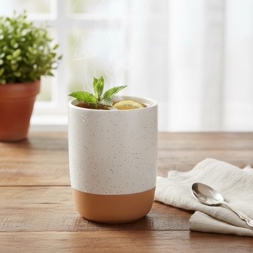 Kubek ceramiczny biały 340 ml na Arena.pl