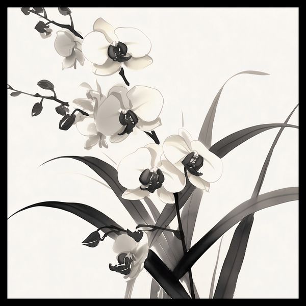 Plakat 60x60cm Orchidea zdjęcie 2