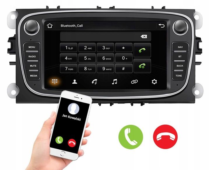 RADIO 7" DO FORD MONDEO FOCUS ANDROID CANBUS zdjęcie 15
