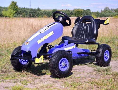 NAJNOWSZY GOKART NA PEDAŁY, KOŁA POMPOWANE, HAMULCE/G202 na Arena.pl