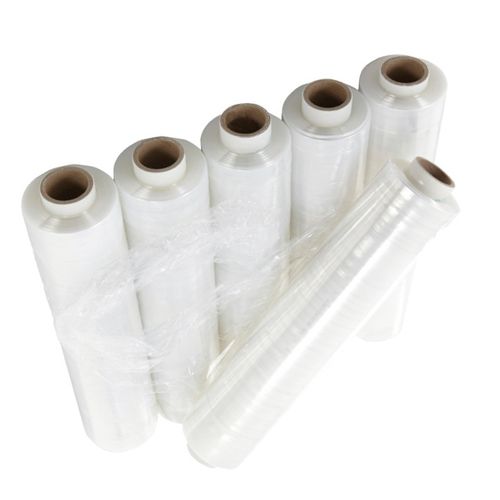 FOLIA STRETCH 3KG BEZBARWNA DUŻO FOLI CIENKA TULEJ na Arena.pl