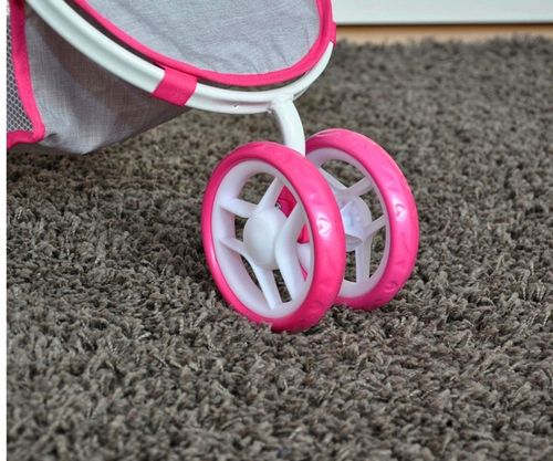 Milly Mally Wózek dla lalek Susie Prestige Pink na Arena.pl