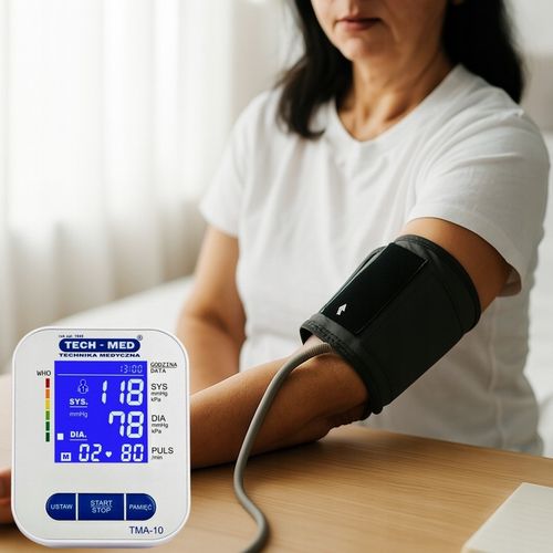CIŚNIENIOMIERZ NARAMIENNY TECH-MED TMA-10 ARYTMIA PODŚWIETLANY EKRAN ETUI na Arena.pl