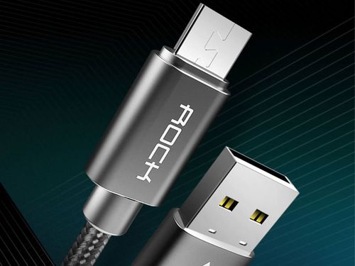 Rock Kabel Micro USB 1m nylonowy Tarnish na Arena.pl
