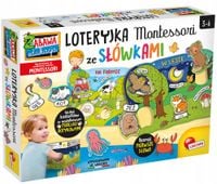 lisciani montessori loteryjka ze słówkami montess
