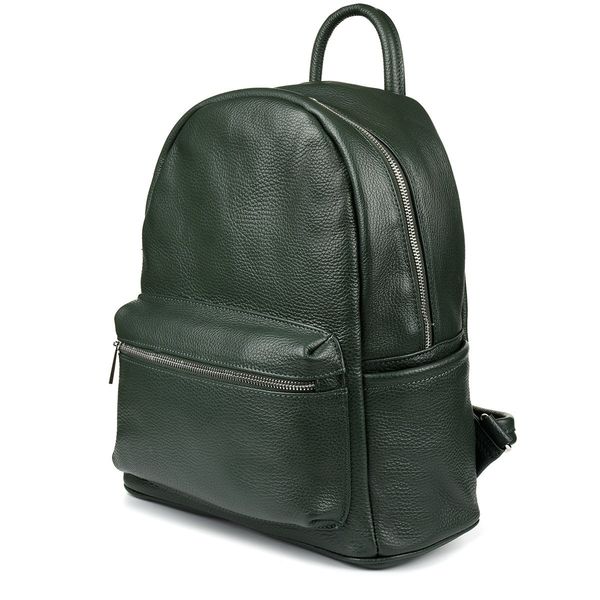 Skórzany plecak A4 duży pojemny do szkoły Włoski kremowy P16 zdjęcie 2