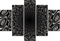105CM 150CM OBRAZ 5 ELEM AUDIO SYSTEM DRUK