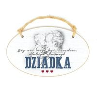 tabliczka owalna bóg nie mógł....