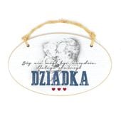 tabliczka owalna bóg nie mógł....