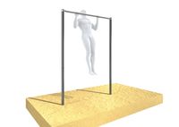 Poręcz Drążek ogrodowy do podciągania OCYNK Street workout UNDERFIT UF9879